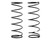 Kyosho Medium Length Big Bore Front Shock Spring Set (White/Medium Soft) (2)