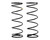 Kyosho Medium Length Big Bore Front Shock Spring Set (Yellow/Hard) (2)