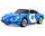 Tamiya 1973 Alpine A110 Jägermeister Body w/Parts Set (Clear)