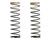 Tekno RC 78mm Rear Shock Spring Set (2) (Yellow)