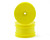 Yokomo 12mm Hex 1/10 Rear Buggy Wheels (Yellow) (2) (YZ-2/YZ-4/B-MAX)