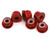 1UP Racing 3mm Aluminum Flanged Locknuts (Red) (6) 503