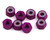 1UP Racing 3mm Aluminum Locknuts (Purple) (8)302