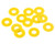 Webster Mods 1/8 Scale Protective Body Washers (12) (Yellow)