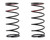 Tekno RC 50mm Front Shock Spring Set (Red) (2) (5.90lb-in)