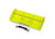 Wing, race, low profile (yellow)/ wing washer/ 4x12mm FCS (2)