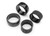 Tires, 1.9" Drift (2 dots, soft, smooth surfaces)) (rear) (2)/ rubber inserts (2)