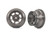 Wheels, dirt oval, graphite gray, dual profile (2.2î outer, 3.0î inner) (2) (4WD front/rear, 2WD rear only)