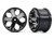 Wheels, All-Star 2.8" (black chrome) (nitro rear / electric front) (2)