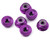 175RC Aluminum Serrated Wheel Nuts for Traxxas Slash 4x4 (Purple) (6)
