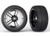 Tires & wheels, assembled, glued (split-spoke black wheels,† 1.9" Response tires) (extra wide, rear) (2)