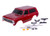 Body, Chevrolet Blazer (1972), complete, red (painted) (includes grille, side mirrors, door handles, windshield wipers, front & rear bumpers, clipless mounting) (requires #8072X inner fenders)