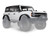 Body, Ford Bronco, complete, Oxford White (painted) (includes grille, side mirrors, door handles, fender flares, windshield wipers, spare tire mount, & clipless mounting) (requires #8080X inner fenders)