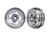 Wheels, 1.0" (satin chrome) (2) 9869