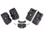 Fenders, inner (wide), front & rear (2 each)/ rock light covers (8)/ battery plate/ 3x8 flat-head screws (4) (for clipless body mounting) Fenders, inner (wide), front & rear (2 each)/ rock light covers (8)/ battery plate/ 3x8 flat-head screws (4) (for clipless body mounting)