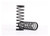 Springs, shock, medium (natural finish) (GTX) (2.355 rate) (2)