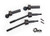 Driveshafts, rear, extreme heavy duty, steel-spline constant-velocity with 6mm stub axles (complete assembly) (2) (for use with #9080 upgrade kit) Driveshafts, rear, extreme heavy duty, steel-spline constant-velocity with 6mm stub axles (complete assembly) (2) (for use with #9080 upgrade kit)