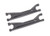 Suspension arms, upper, black (left or right, front or rear) (2) (for use with #7895 X-MaxxÆ WideMaxxÆ suspension kit)