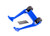 Wheelie bar, blue (assembled)/ 3x20 CS (8)