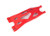 Suspension arm, lower, red (1) (left, front or rear) (for use with #7895 X-MaxxÆ WideMaxxÆ suspension kit)