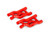 Suspension arms, red, front, heavy duty (2) (requires #3632 series caster block and #3640 screw pin set)