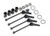 Driveshafts, steel constant-velocity (assembled), front or rear (4) (#8654, 8654G, or 8654R and #7758, 7758G, or 7758R required for a complete set) Driveshafts, steel constant-velocity (assembled), front or rear (4) (#8654, 8654G, or 8654R and #7758, 7758G, or 7758R required for a complete set)