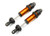 Shocks, GT-MaxxÆ, aluminum (orange-anodized) (fully assembled w/o springs) (2)
