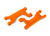 Suspension arms, upper, orange (left or right, front or rear) (2)
