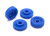 Wheel washers, blue (4)