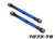 Toe links (TUBES blue-anodized, 7075-T6 aluminum, stronger than titanium) (87mm) (2)/ rod ends (4) aluminum wrench (1)