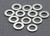 Washers, 3x6mm metal (12)