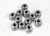 Nuts, 2.5mm nylon locking (12)