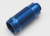 Body, GTR shock (aluminum, blue-anodized) (1)