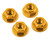 175RC Yokomo YZ-2 DTM 3.1 Aluminum Serrated Wheel Nuts (Gold) 175RC Yokomo YZ-2 DTM 3.1 Aluminum Serrated Wheel Nuts (Gold)