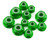 175RC Losi 22S Drag Car Aluminum Nut Kit (Green) (11)