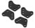 HB Racing Carbon Fiber Hub Arm Set (4) (Type 3)