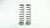 SWORKz 1/8 Series Black Competition Shock Spring (L3-Dot)(86X1.6X10.5) (2)