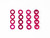 Assault RC Revolver M3 Ball Stud Washer Set (Pink) (16)