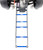 Assault RC Carbon Fiber Adjustable Street Eliminator Wheelie Bar (Slash/Bandit) (Blue)