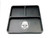 Assault RC Billet Aluminum Parts Tray (Black)
