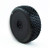 ProCircuit H-Block V2 Buggy Tires (C2) Soft - Pre-Mounted (Black) (2) (w/Yellow & White Wheel Dots)