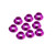 Ultimate Racing 3mm Aluminum Cap Head Cone Washer (8) (Pink)