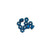 Ultimate Racing 4mm Aluminum Nylock Nut (Blue) (10pcs) (UR1512-B)