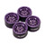 INJORA 1.0" Aluminum Wheels for Micro Crawlers (Purple) (W1056)