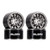 INJORA 1.0" Aluminum Wheels for Micro Crawlers (Titanium) (W1056)