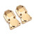 INJORA 2pcs 10g/pcs Heavy Front Rear Brass Diff Covers for Axial SCX24 AX24