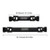 INJORA Steel Front Rear Center Drive Shafts for SCX24 C10 JLU Bronco Base Camp 4Runner (Black)