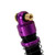 INJORA 40mm Big Bore Oil Shock Absorber for 1/24 SCX24 FCX24M (Purple with Nylon bottom ends)