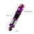 INJORA 40mm Big Bore Oil Shock Absorber for 1/24 SCX24 FCX24M (Purple with Nylon bottom ends)