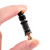 INJORA 40mm Big Bore Oil Shock Absorber for 1/24 SCX24 FCX24M (Black with Brass bottom ends)